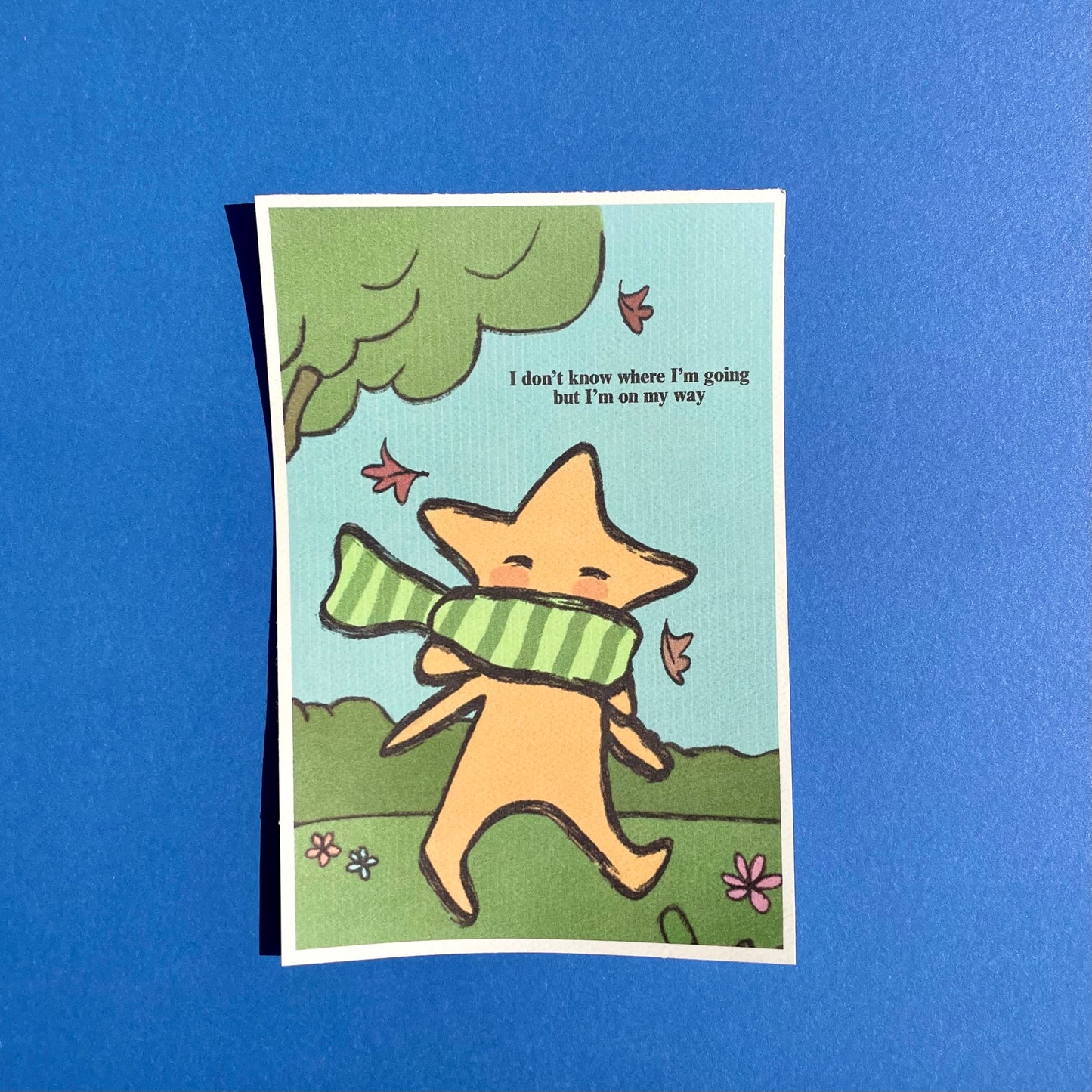 A stars journey print