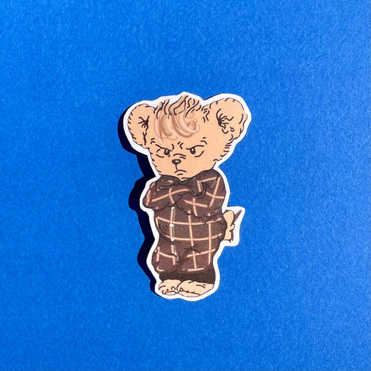 Evermore bear sticker