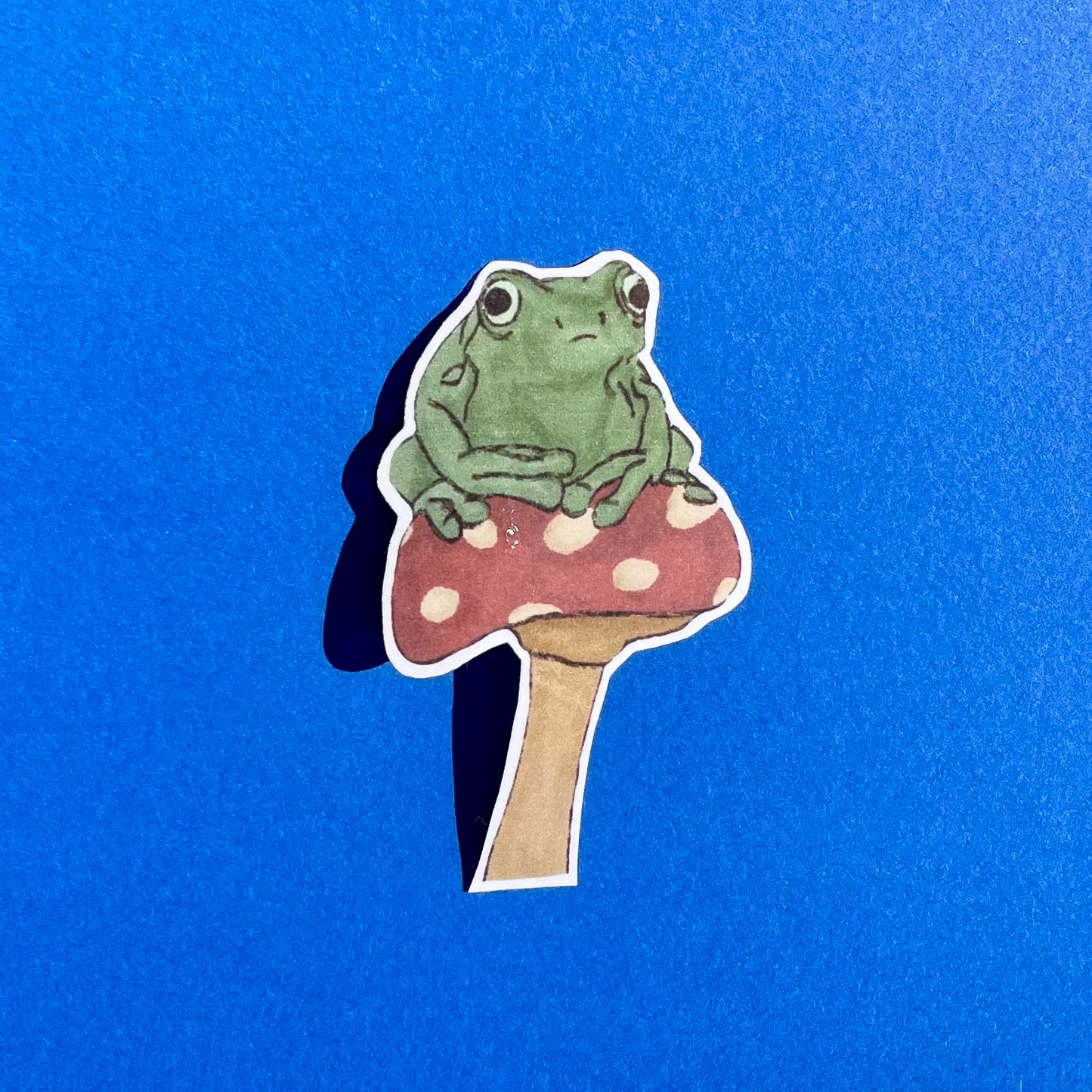 Frog sticker
