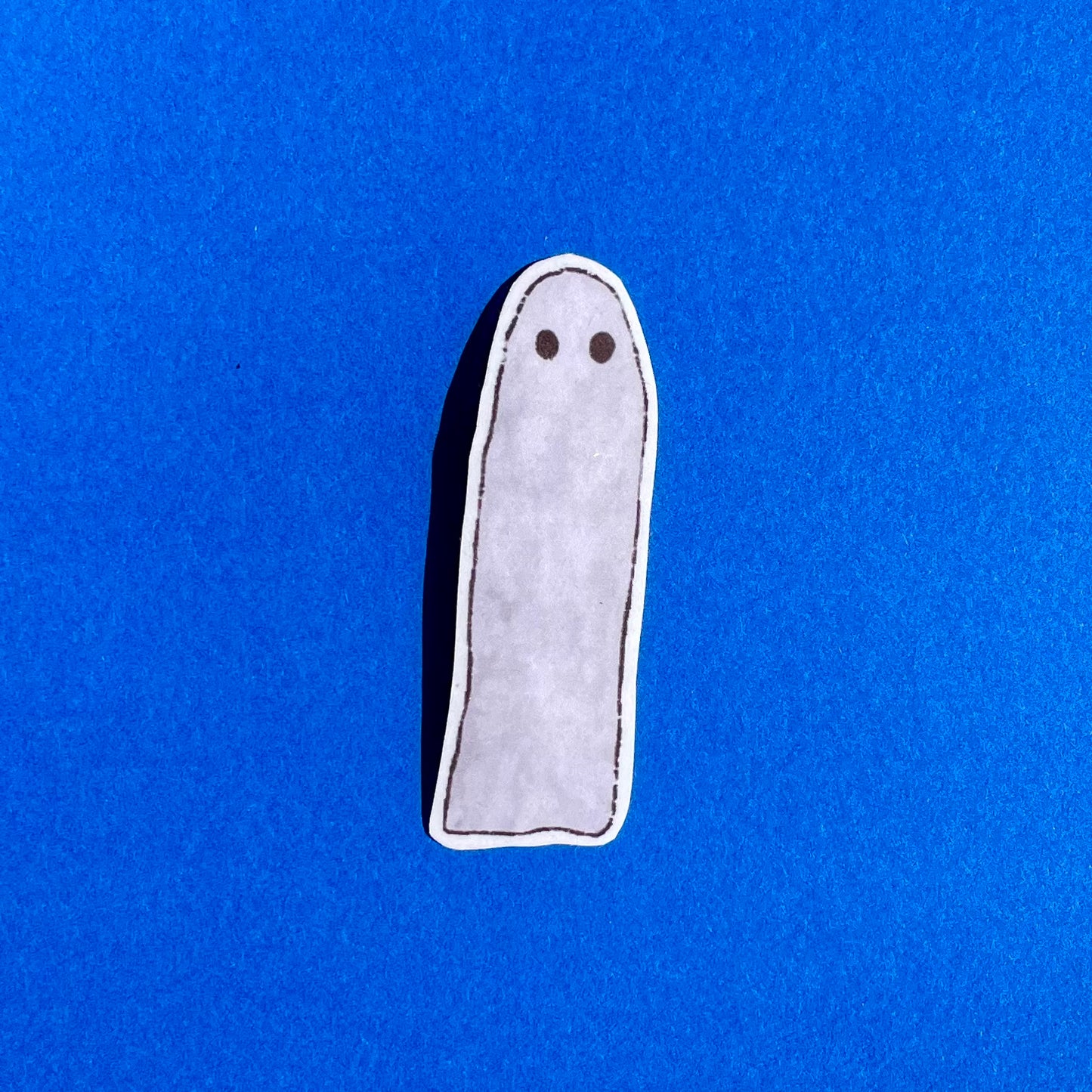 Lonely ghost sticker