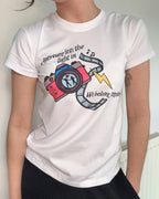 Aperture graphic tee