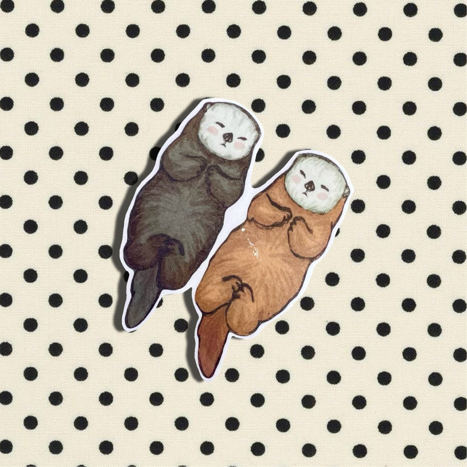 Otters sticker