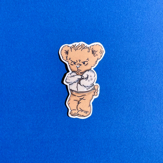 Folklore bear sticker