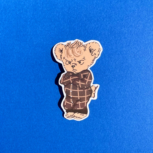 Evermore bear sticker
