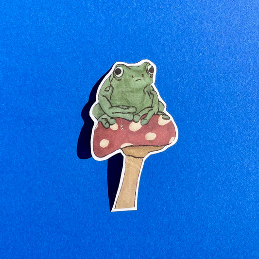 Frog sticker