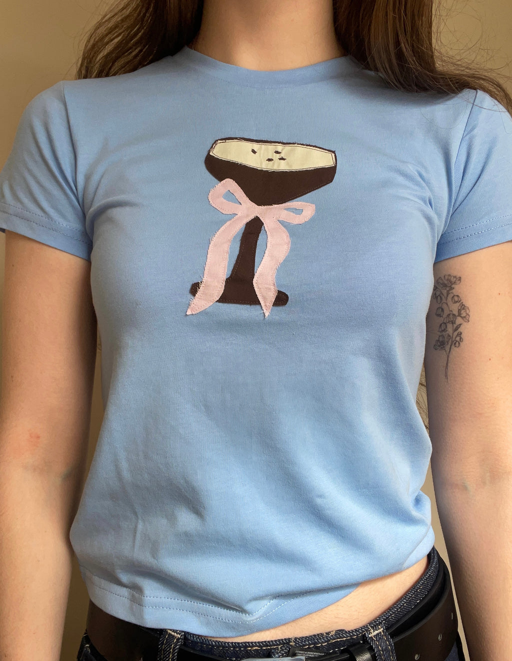 Espresso martini baby tee