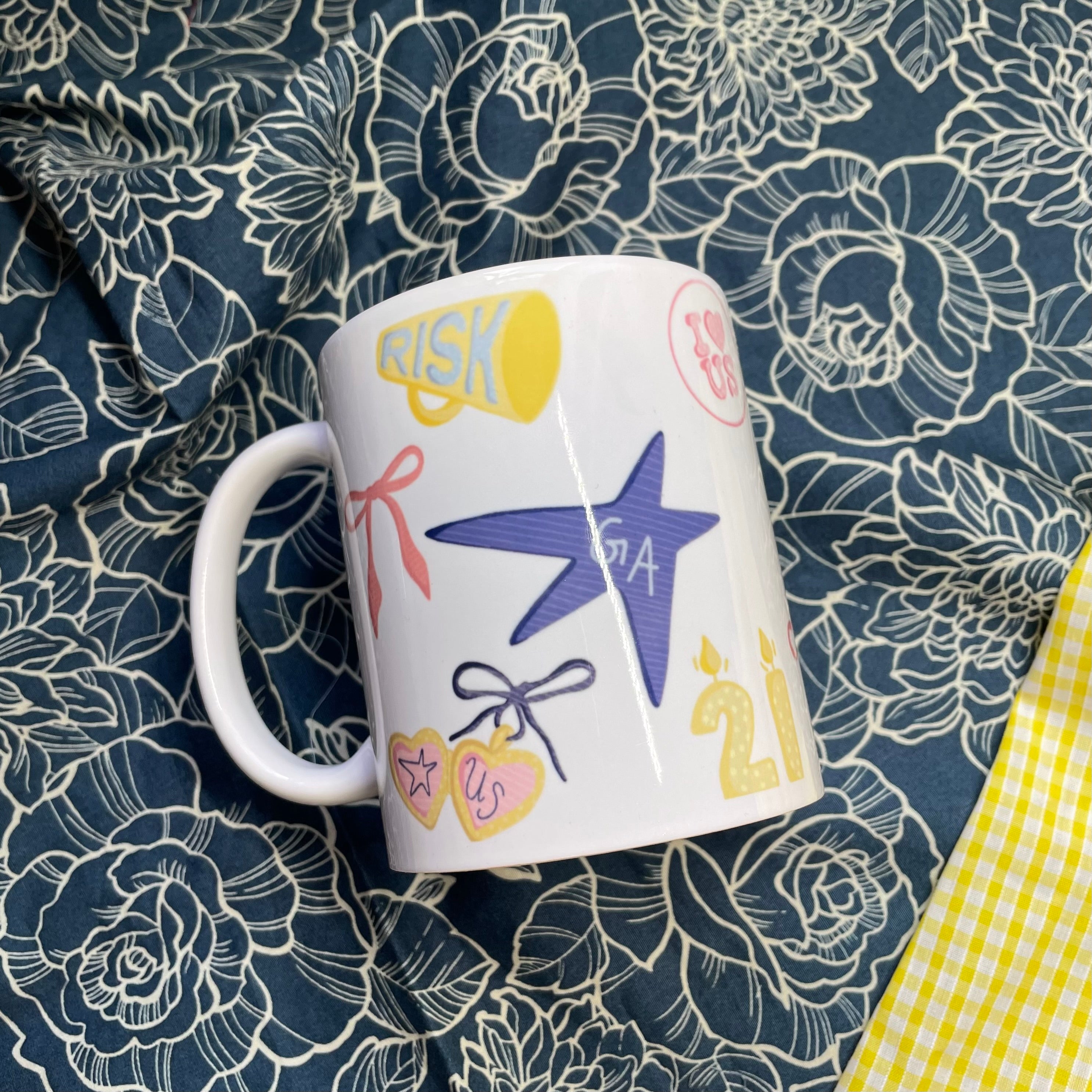 Gracie Abrams patch mug