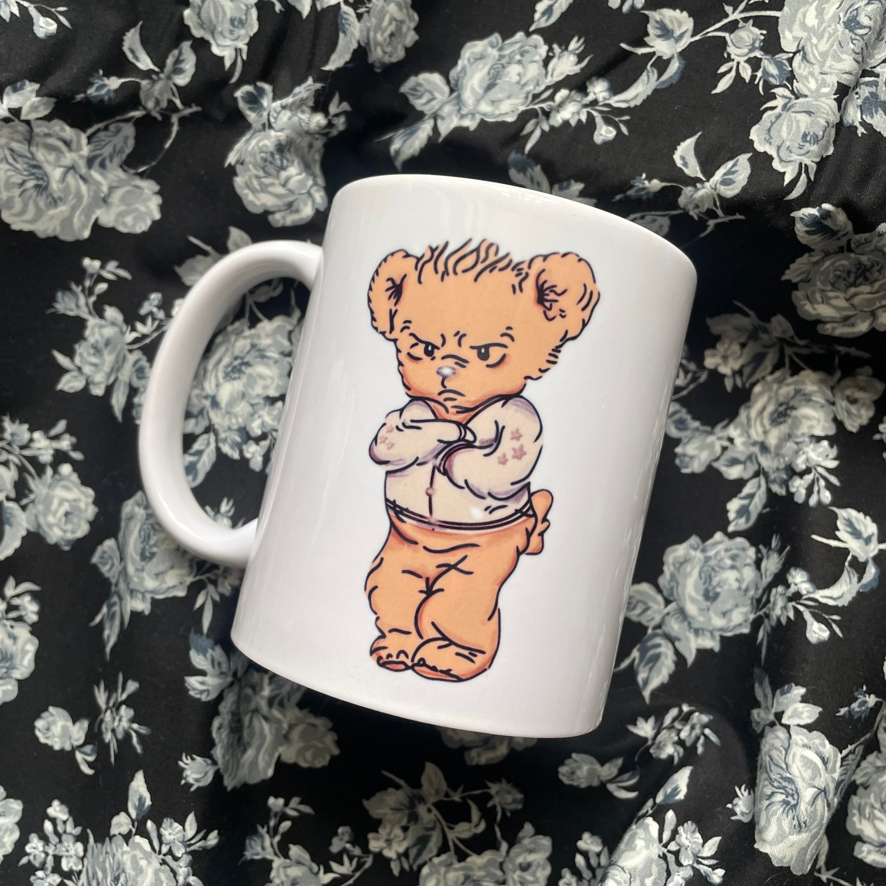 Folklore bear mug