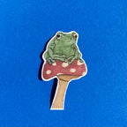 Frog sticker