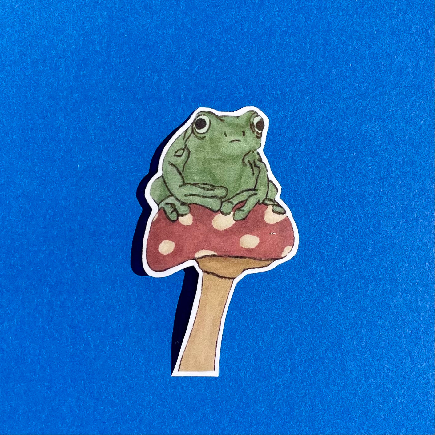 Frog sticker