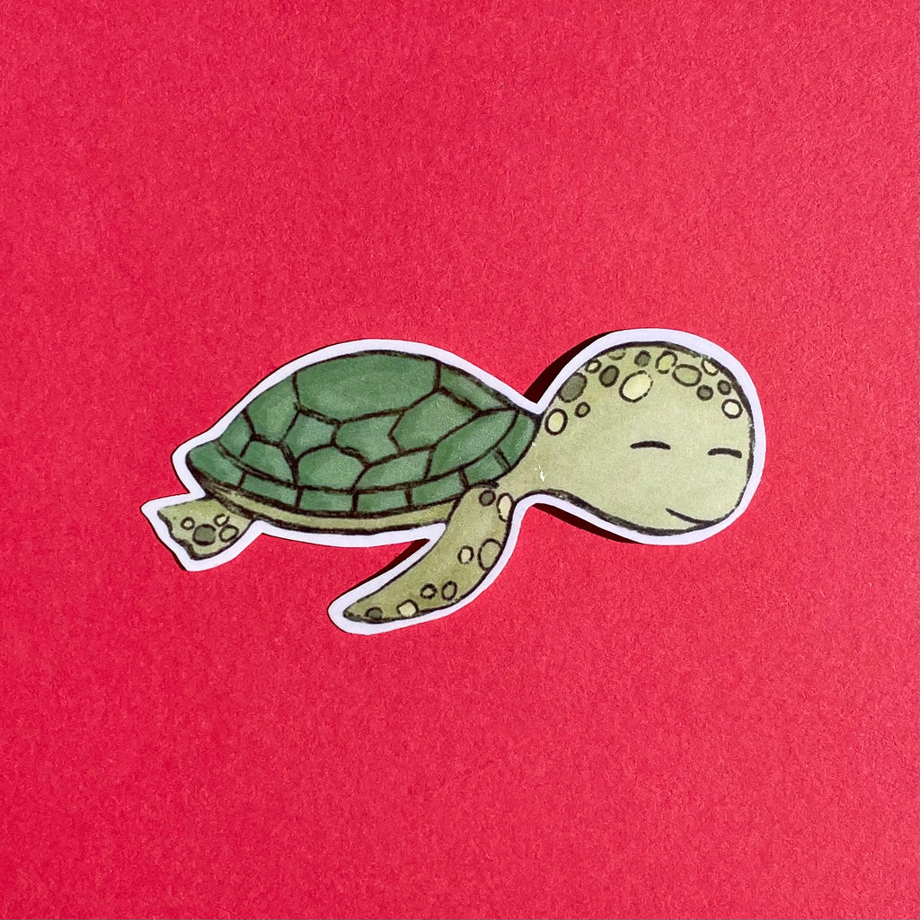 Turtle sticker