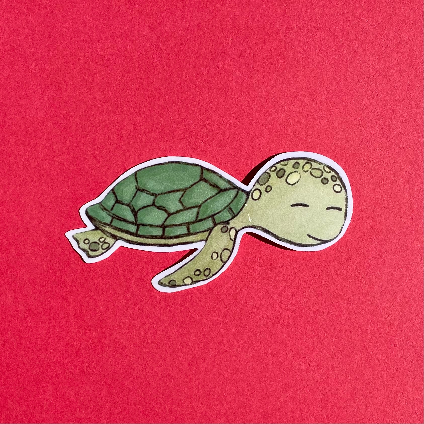 Turtle sticker