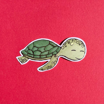 Turtle sticker