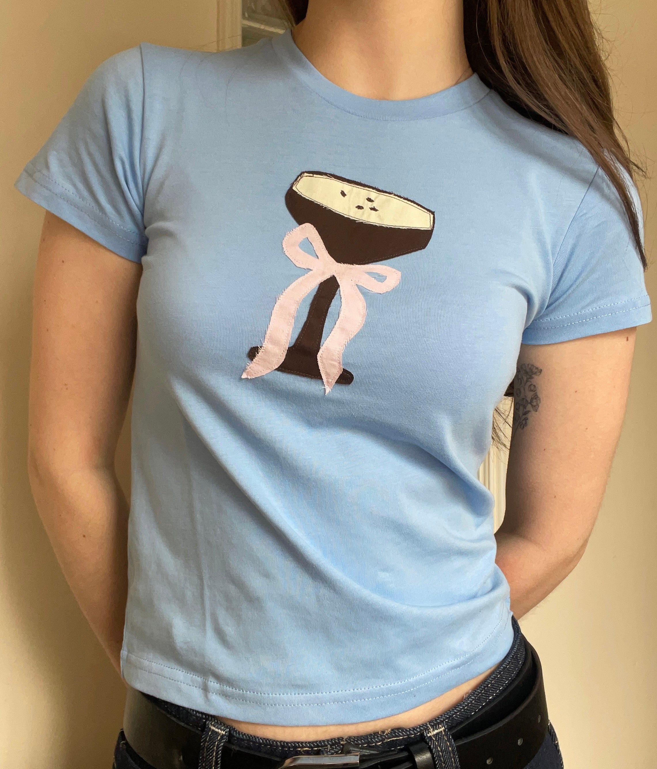 Espresso martini baby tee