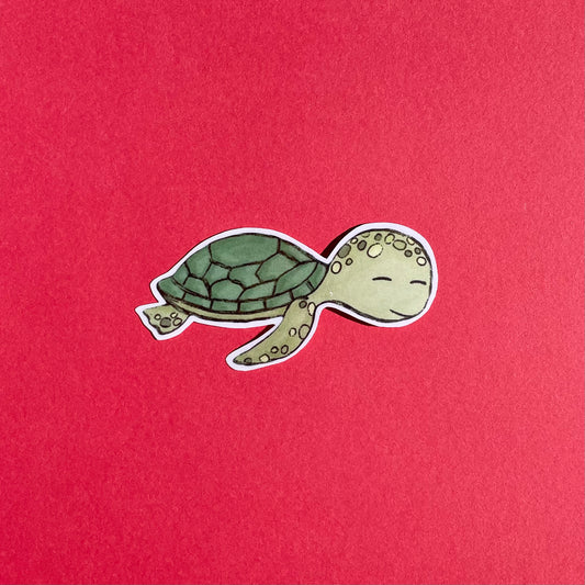 Turtle sticker