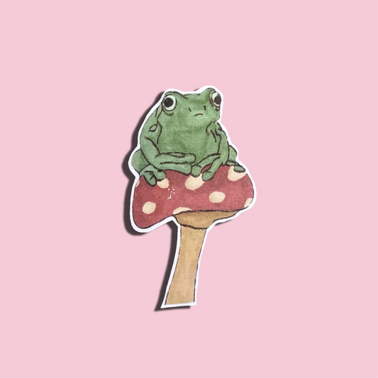 Frog sticker
