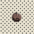 Moustache Harry small badge