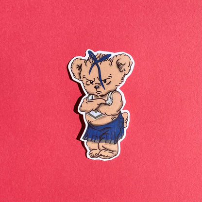 Shake it off bear sticker