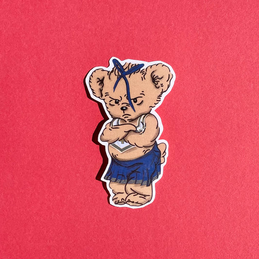 Shake it off bear sticker